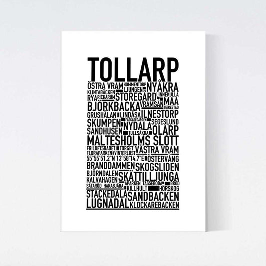 Tollarp Text Poster