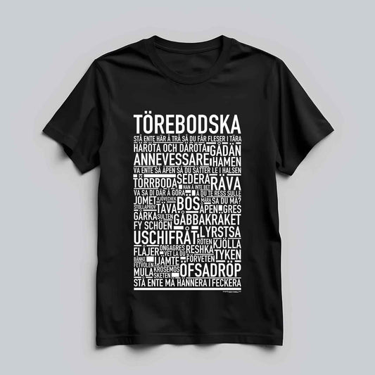 Törebodska Dialekt Text T-shirt
