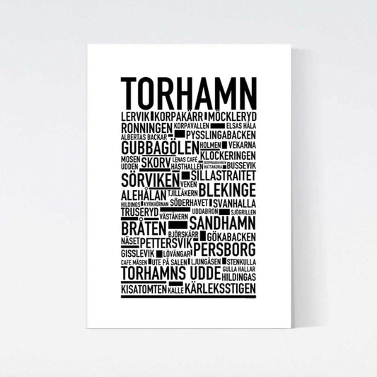Torhamn Text Poster