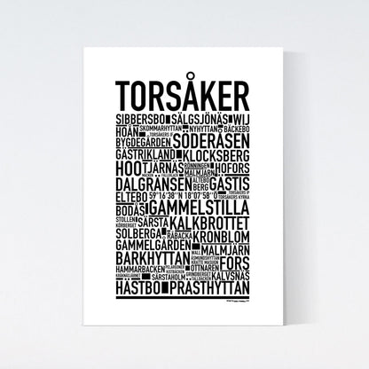 Torsåker Text Poster