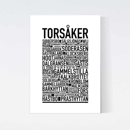 Torsåker Text Poster