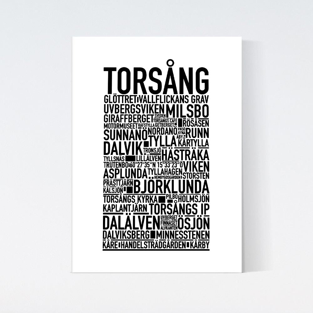 Torsång Text Poster