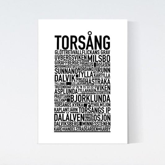 Torsång Text Poster