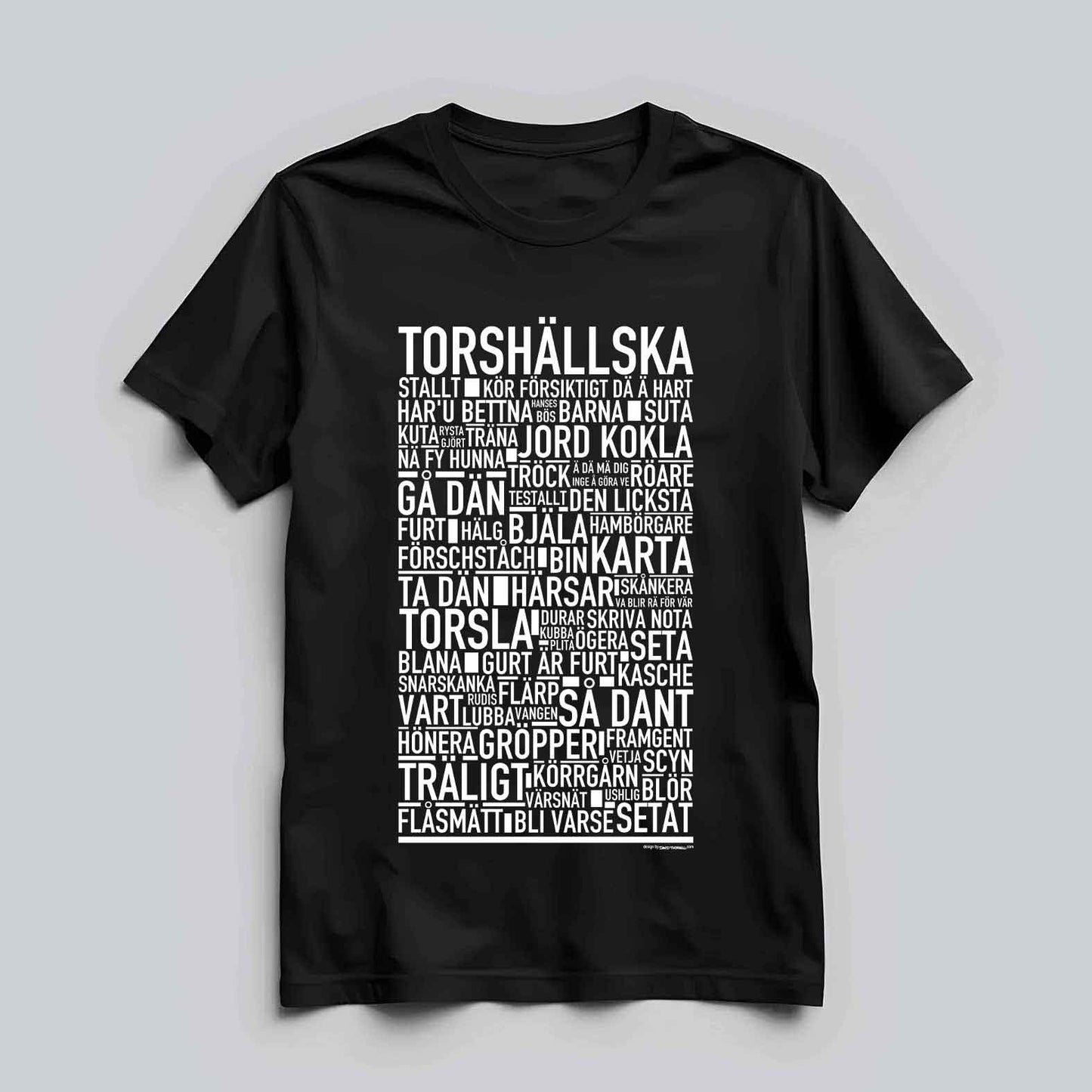 Torshällska Dialekt Text T-shirt