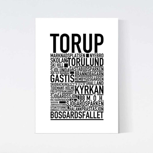 Torup Text Poster
