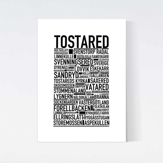 Tostared Text Poster