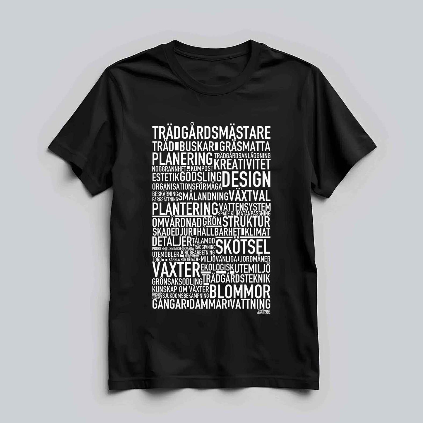 Trädgårdsmästare Text T-shirt