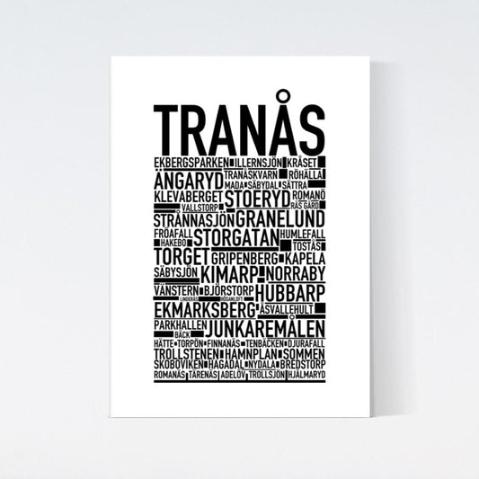 Tranås Text Poster