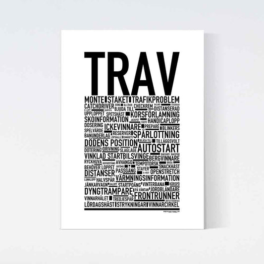 Trav Text Poster