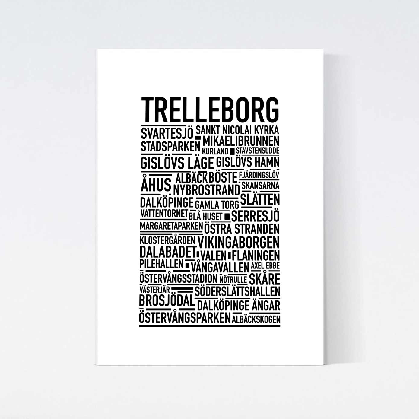 Trelleborg Text Poster