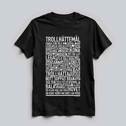 Trollhättemål Dialekt Text T-shirt