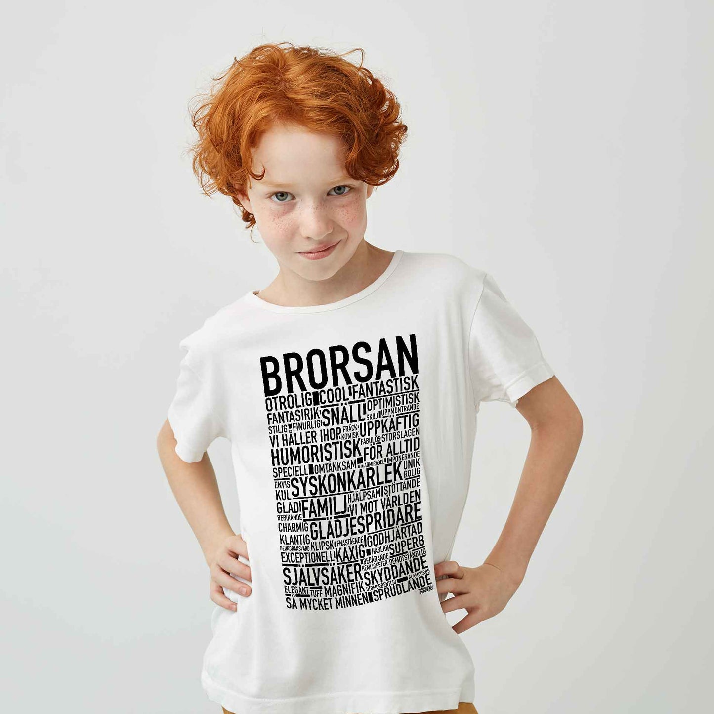 Brorsan Text Barn T-shirt