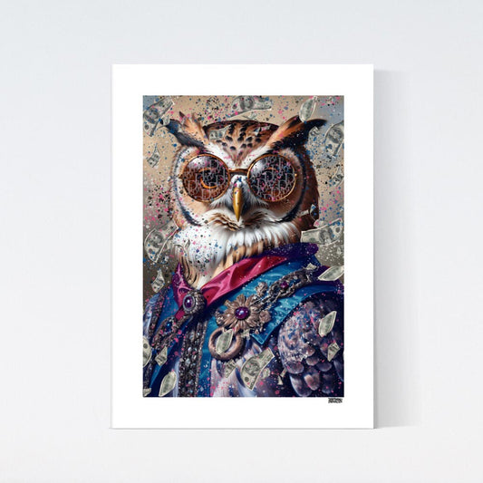 The Noble Owl Poster