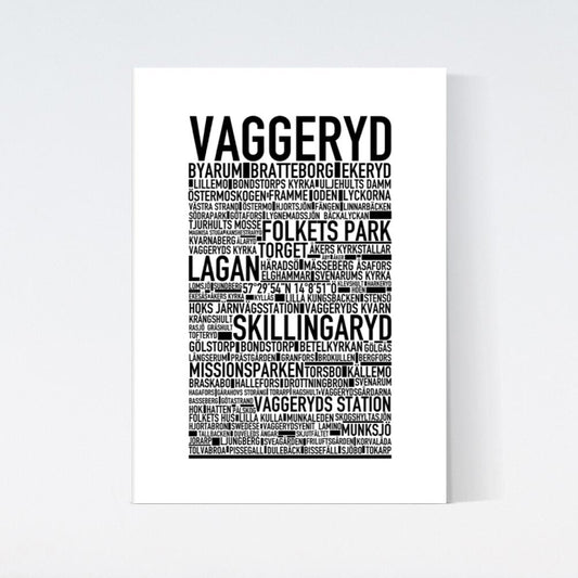 Vaggeryd Text Poster