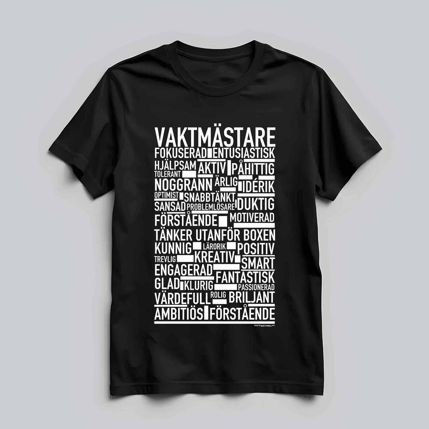 Vaktmästare Text T-shirt