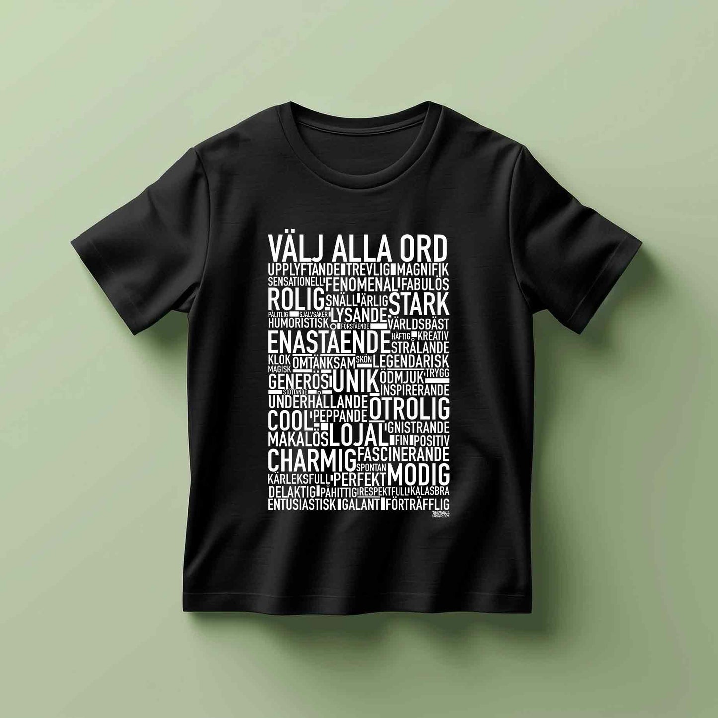 Skapa Din Egen Text Barn T-shirt