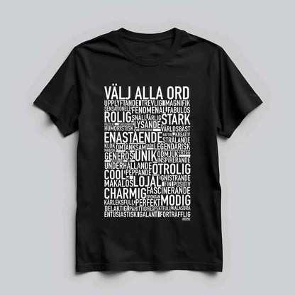 Skapa Din Egen Text T-shirt