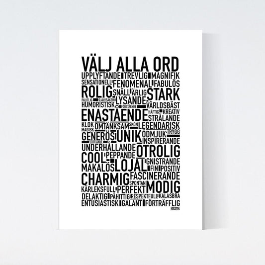 Skapa Din Egen Text Poster