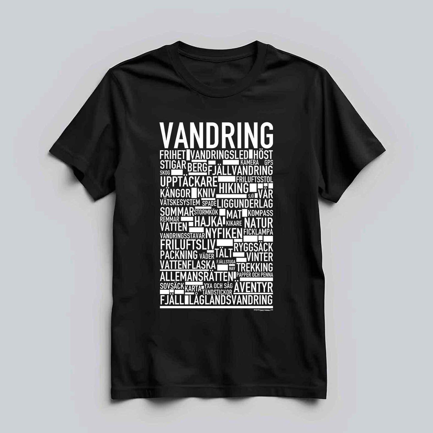 Vandring Text T-shirt