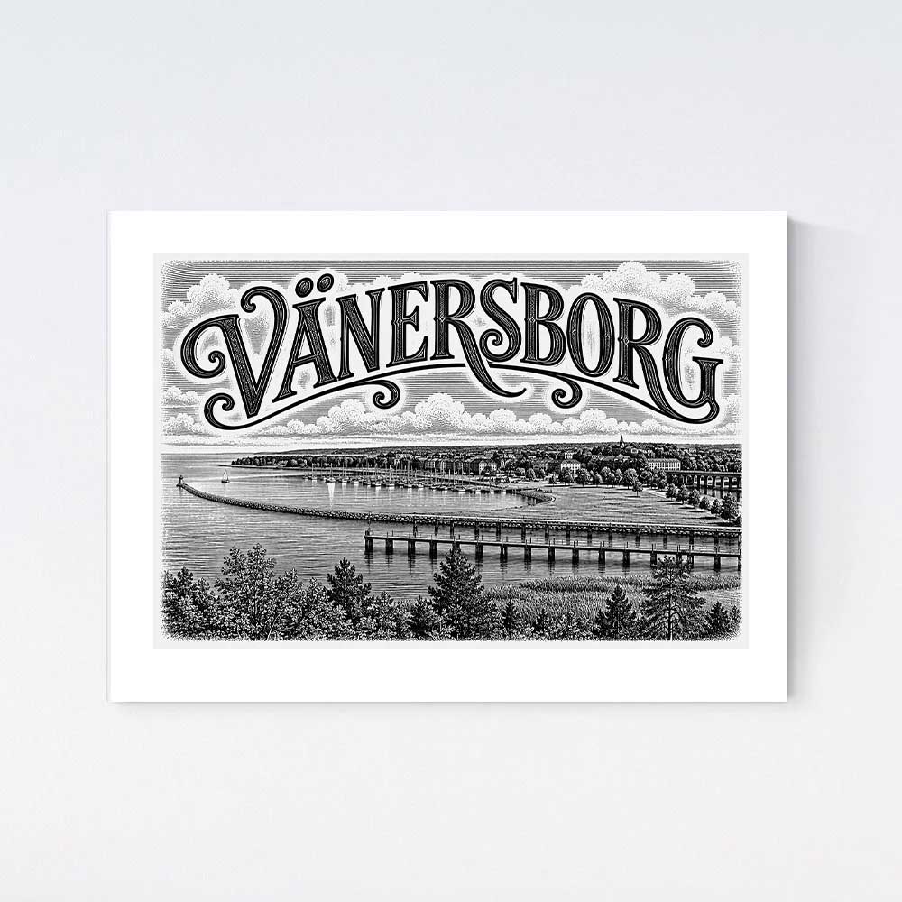 Vänersborg Nostalgi Poster