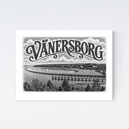 Vänersborg Nostalgi Poster