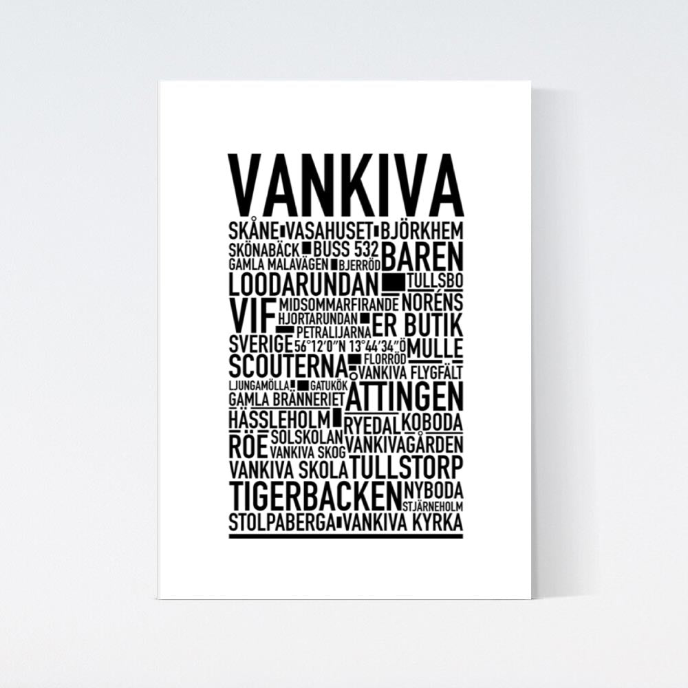 Vankiva Text Poster