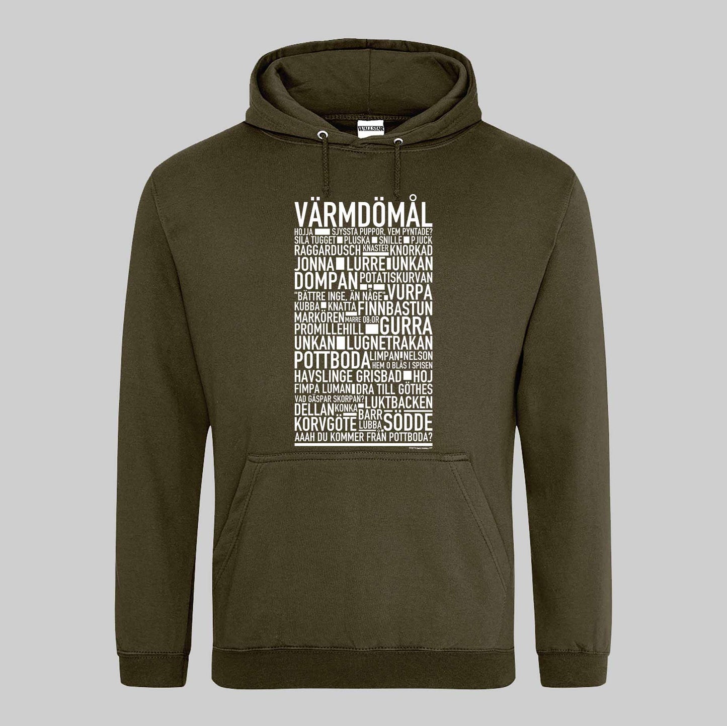 Värmdömål Dialekt Text Hoodie