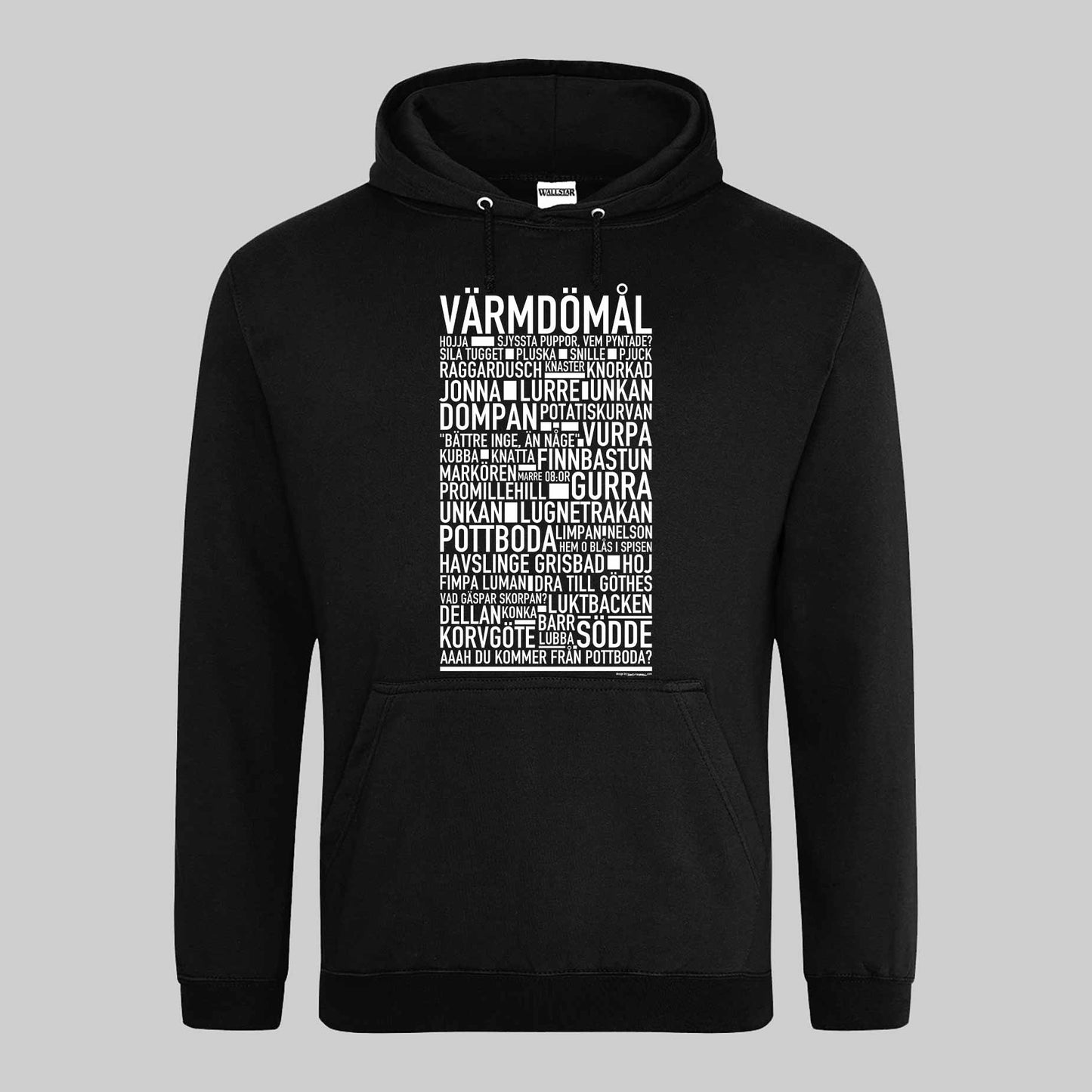 Värmdömål Dialekt Text Hoodie