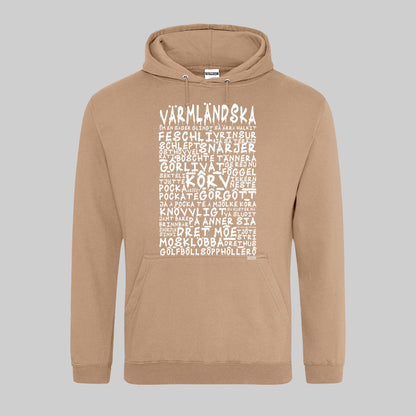 Värmländska Graffiti Dialekt Hoodie