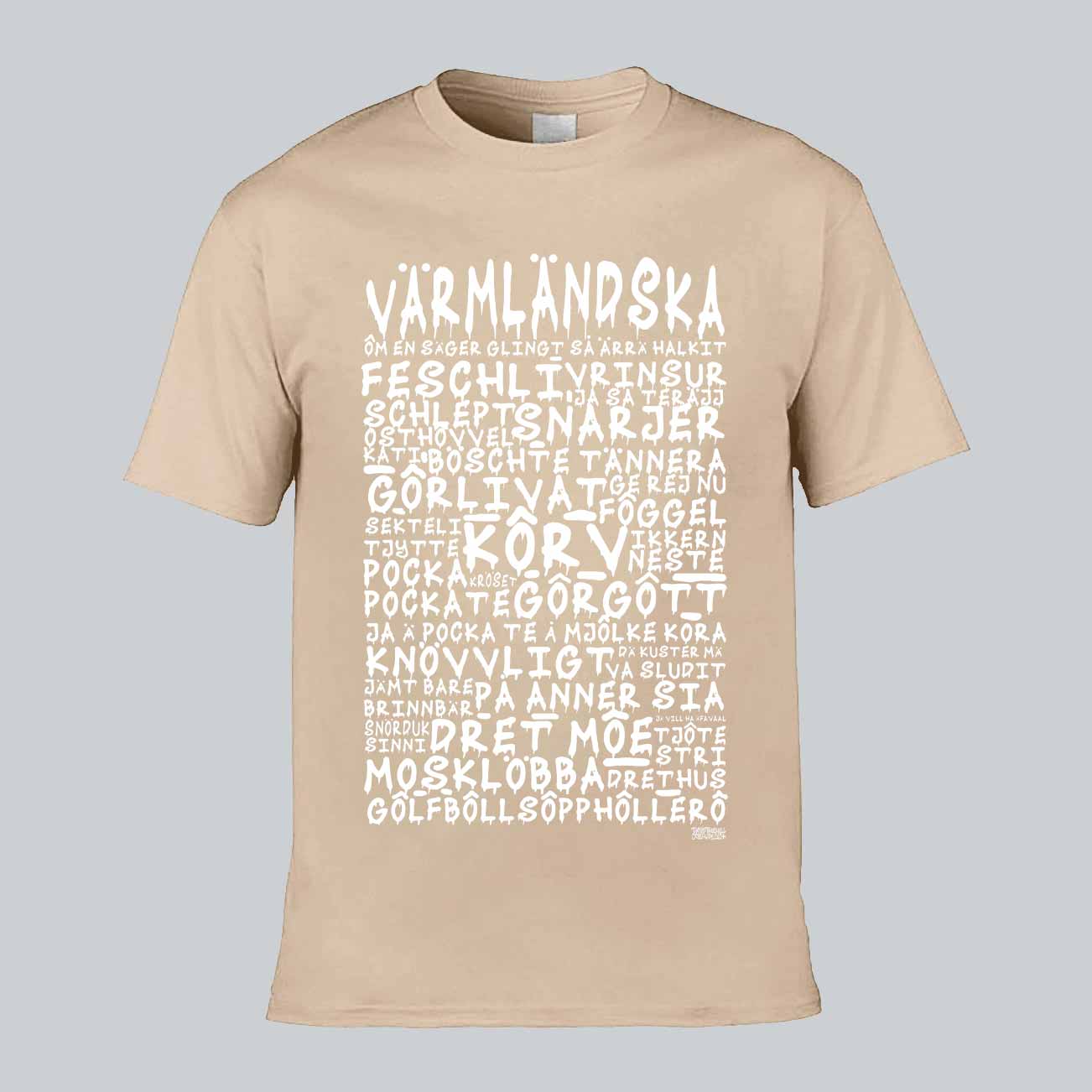 Värmländska Graffiti Dialekt T-shirt