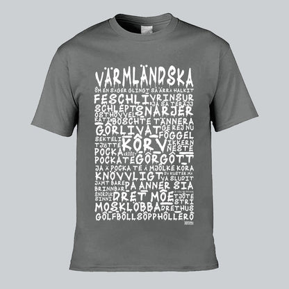 Värmländska Graffiti Dialekt T-shirt