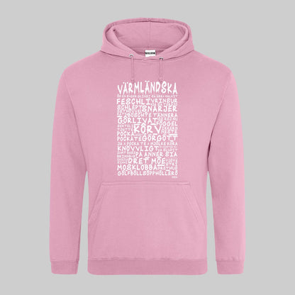 Värmländska Graffiti Dialekt Hoodie