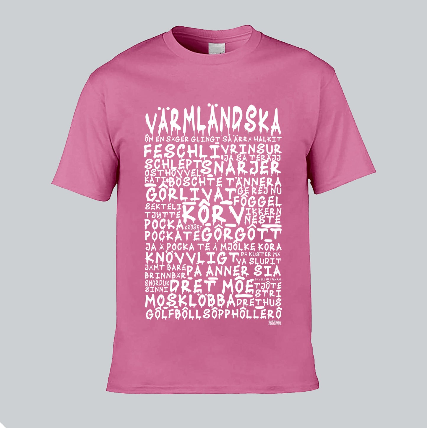 Värmländska Graffiti Dialekt T-shirt
