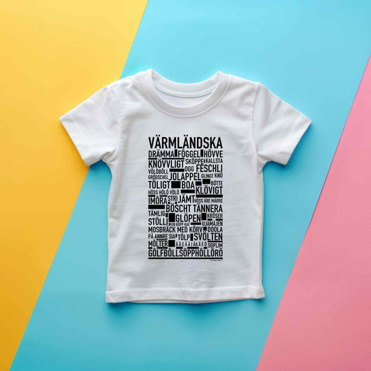 Värmländska Dialekt Barn T-shirt