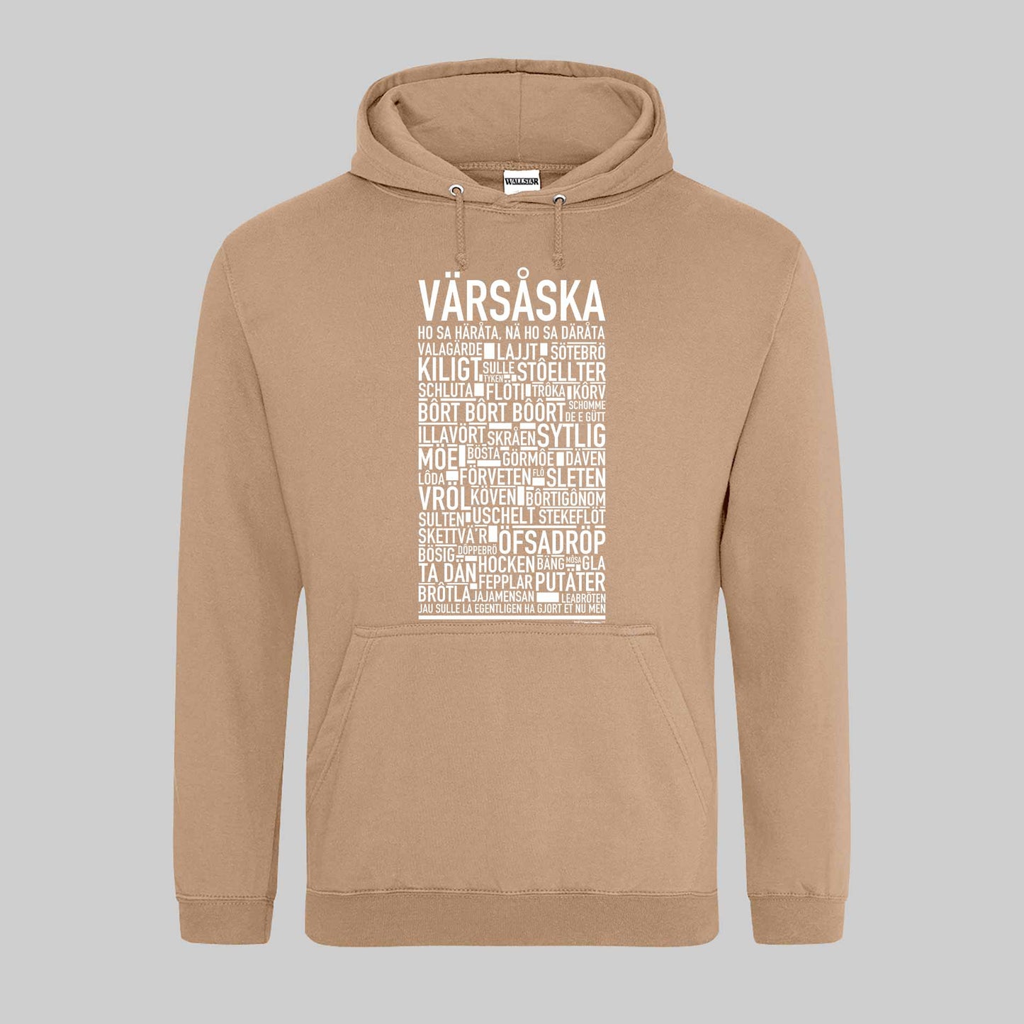 Värsåska Dialekt Text Hoodie