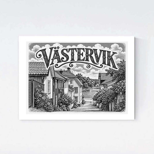 Västervik Nostalgi Poster