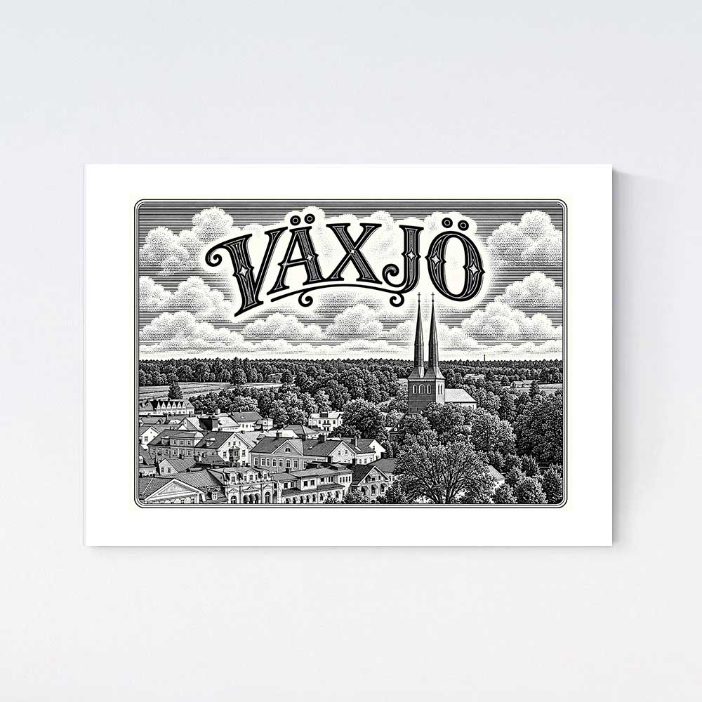 Växjö Nostalgi Poster