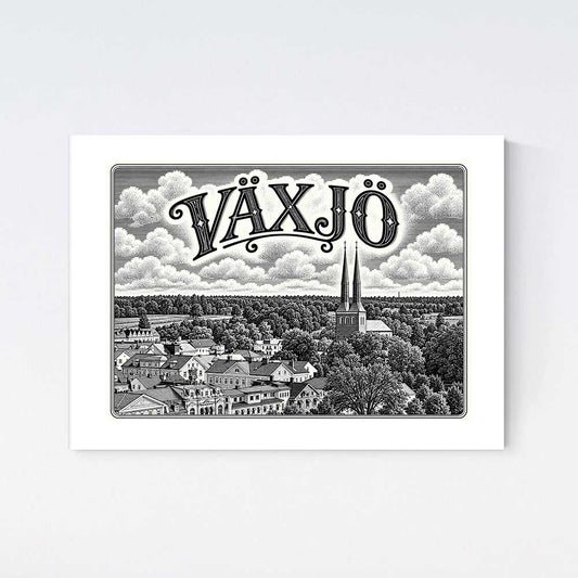 Växjö Nostalgi Poster