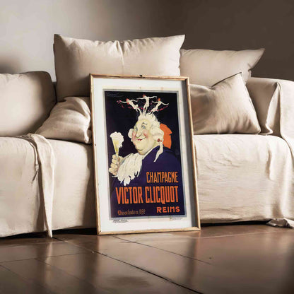 Champagne Victor Clicquot Poster