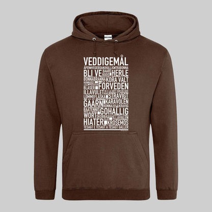 Veddigemål Dialekt Text Hoodie