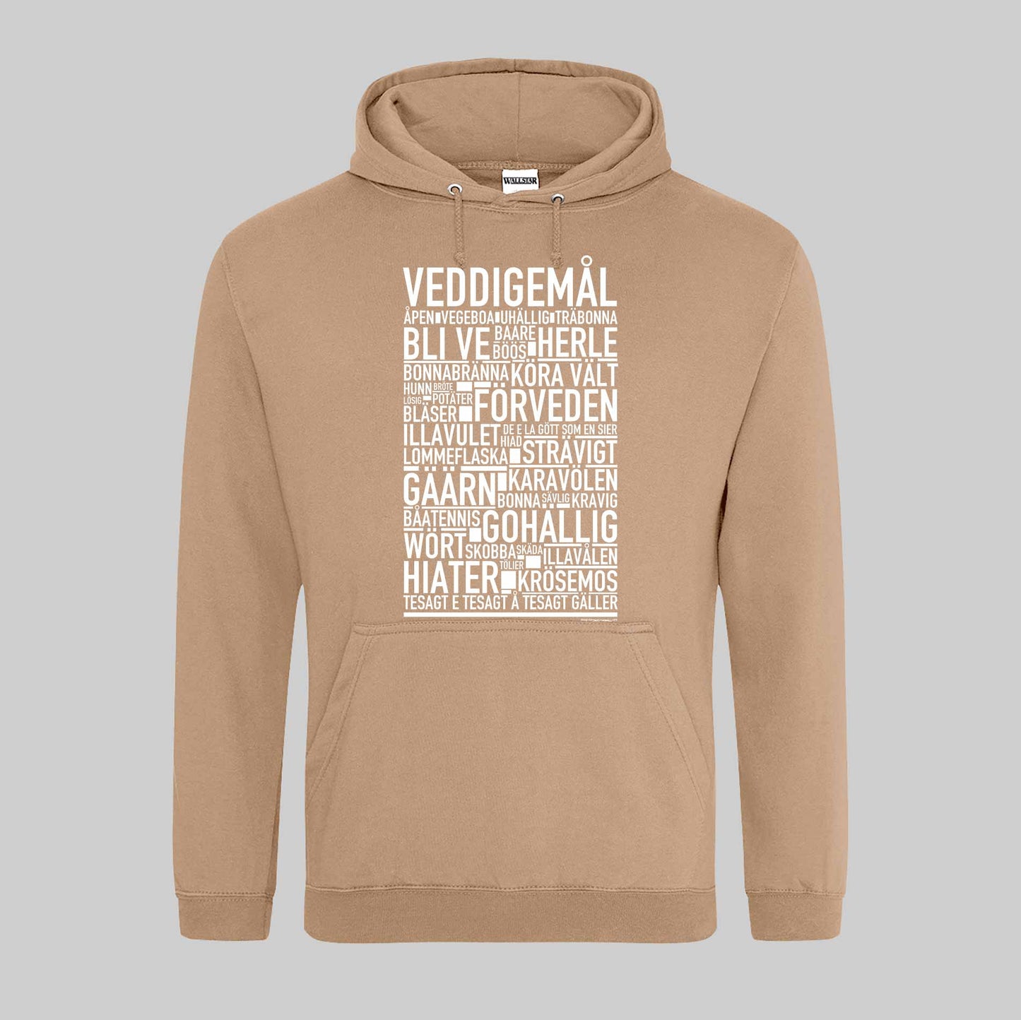 Veddigemål Dialekt Text Hoodie