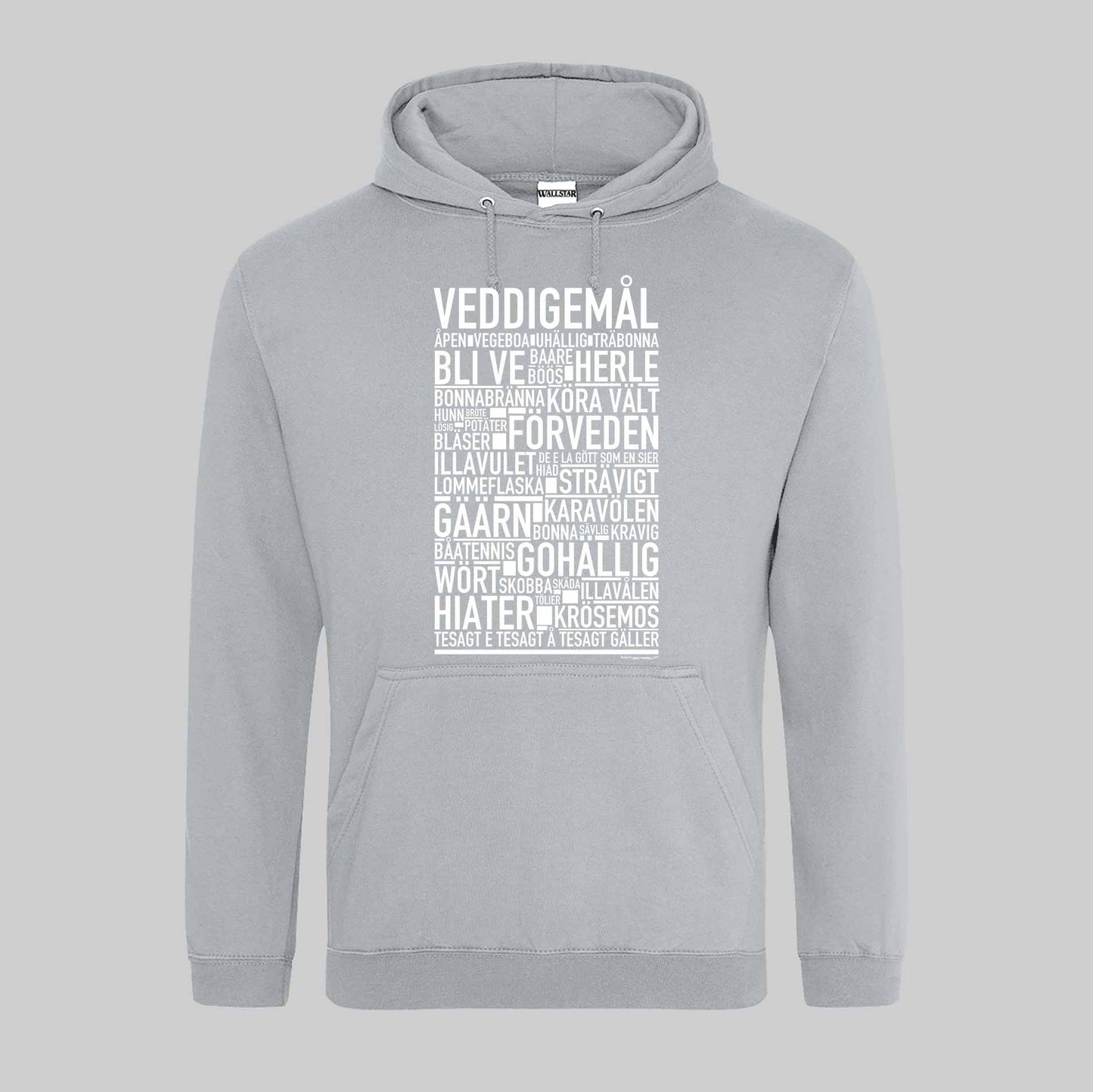 Veddigemål Dialekt Text Hoodie