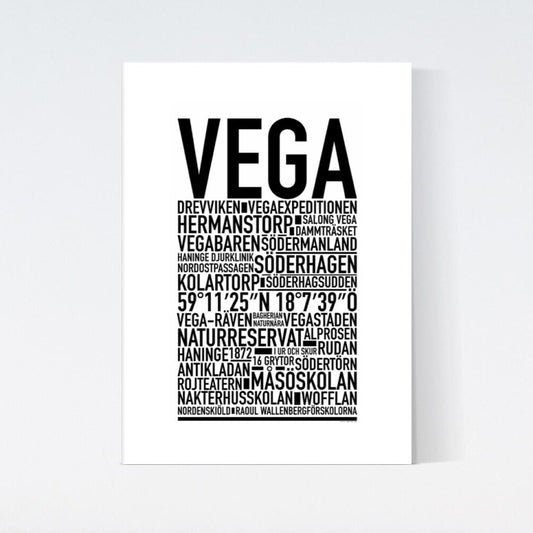 Vega Text Poster