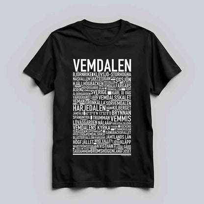 Vemdalen Text T-shirt