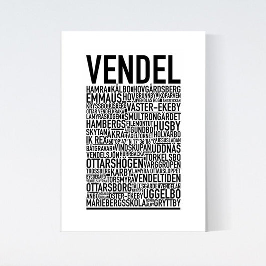 Vendel Text Poster