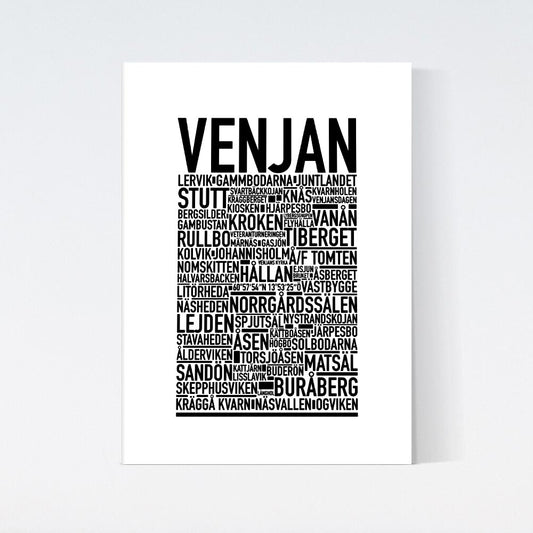 Venjan Text Poster