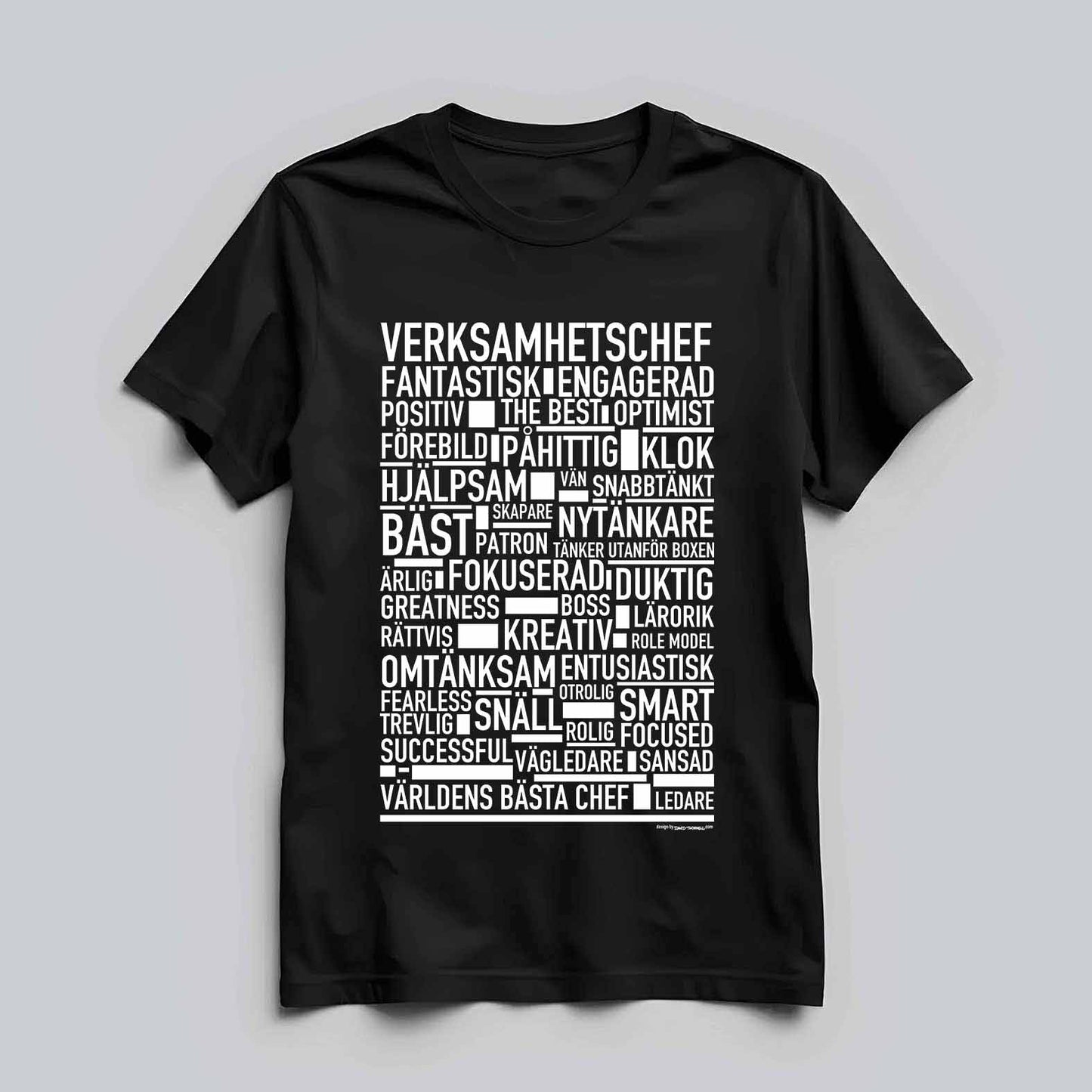 Verksamhetschef Text T-shirt