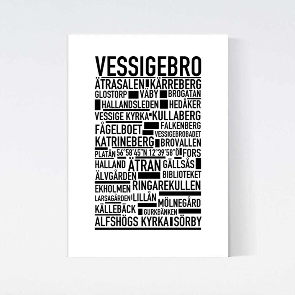 Vessigebro Text Poster