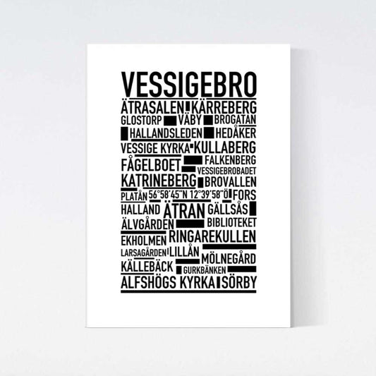Vessigebro Text Poster