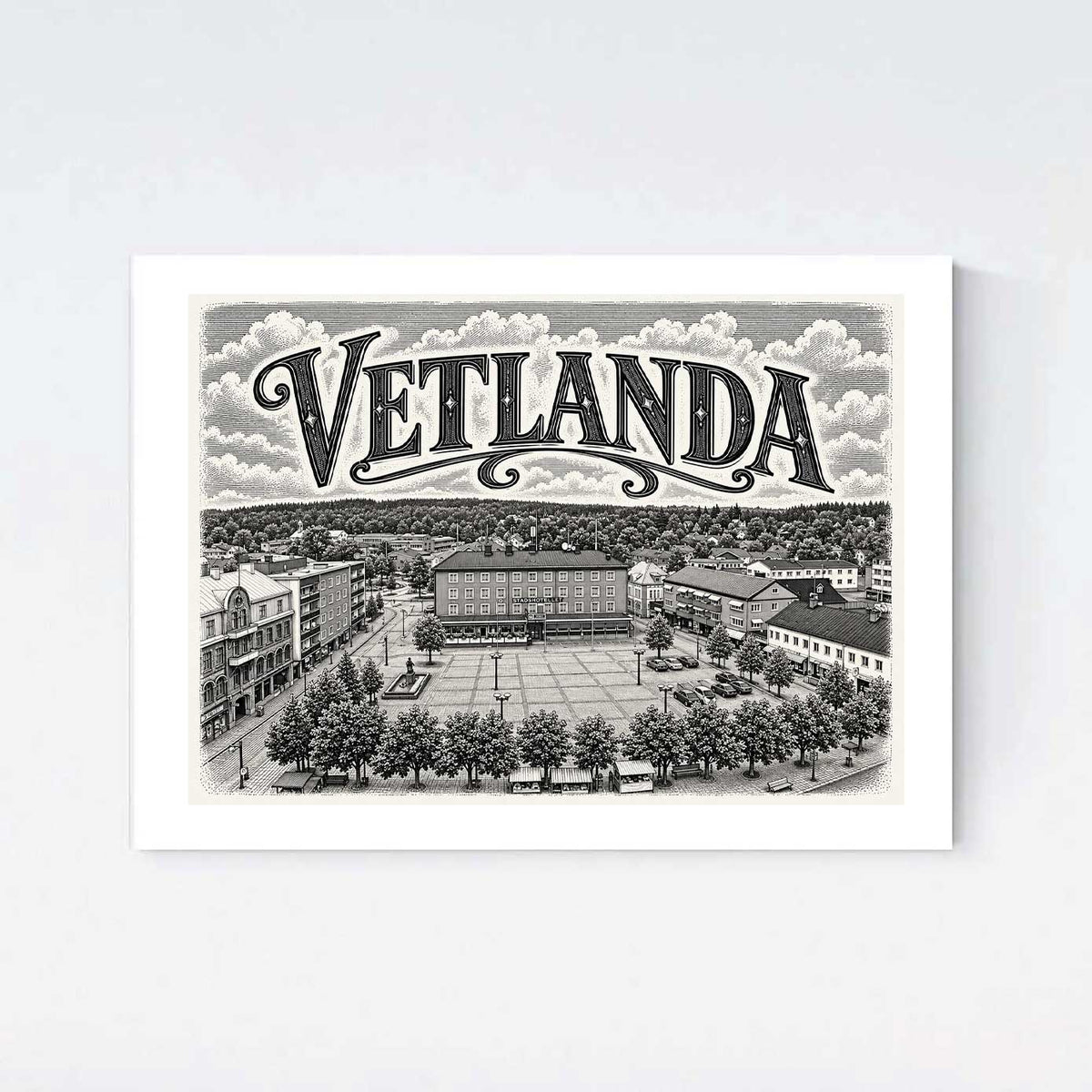 Vetlanda Nostalgi Poster